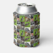 オーストラリア野生生物写真コラージュ 缶クーラー (缶裏面)