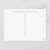 オーストラリア野生生物写真 シーズンポストカード (裏面)