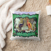 オーストラリア野生生物 クッション (ブランケット)