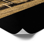 オーストラリア鉄道駅1865年頃 – ポスター (角)