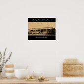 オーストラリア鉄道駅1865年頃 – ポスター (キッチン)