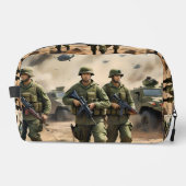 オーストラリア陸軍足兵士、バスアメニティバッグ ドップキット (正面)