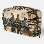 オーストラリア陸軍足兵士、バスアメニティバッグ ドップキット (右コーナー)