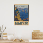 オーストラリア青山ヴィンテージ旅行ポスター ポスター (キッチン)