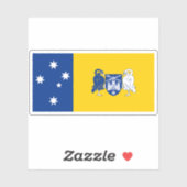 オーストラリア首都圏国旗 シール (シート)