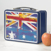 オーストラリア魅力的 メタルランチボックス (インサイチュ)