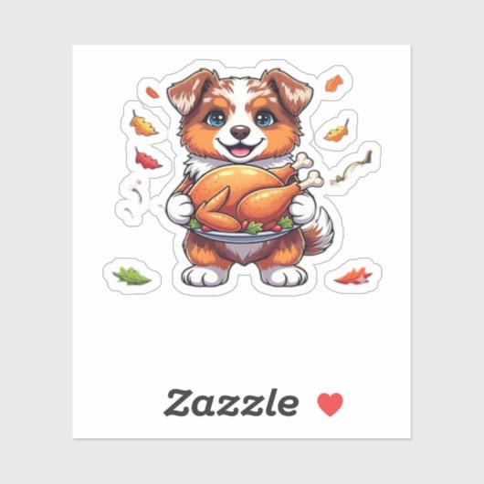 オーストラリア178感謝祭オーバーサイズTシャツ.png シール (シート)