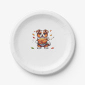 オーストラリア178感謝祭オーバーサイズTシャツ.png ペーパープレート (正面)