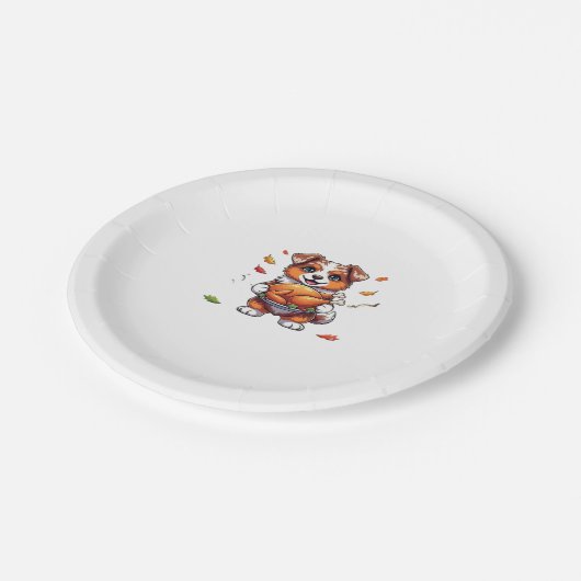 オーストラリア178感謝祭オーバーサイズTシャツ.png ペーパープレート (アングル)