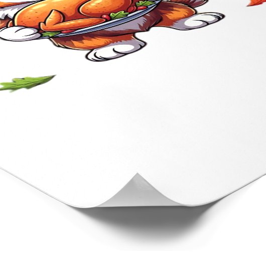 オーストラリア178感謝祭オーバーサイズTシャツ.png ポスター (角)