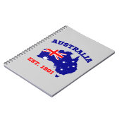 オーストラリア1901年設立 ノートブック (左側)