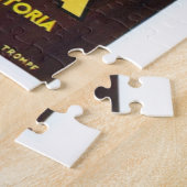 オーストラリア1930年代ビクトリア森林 ジグソーパズル (側面)