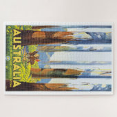 オーストラリア1930年代ビクトリア森林 ジグソーパズル (横)