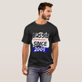 オーストラリア2005年以来の地図 Tシャツ (正面フル)