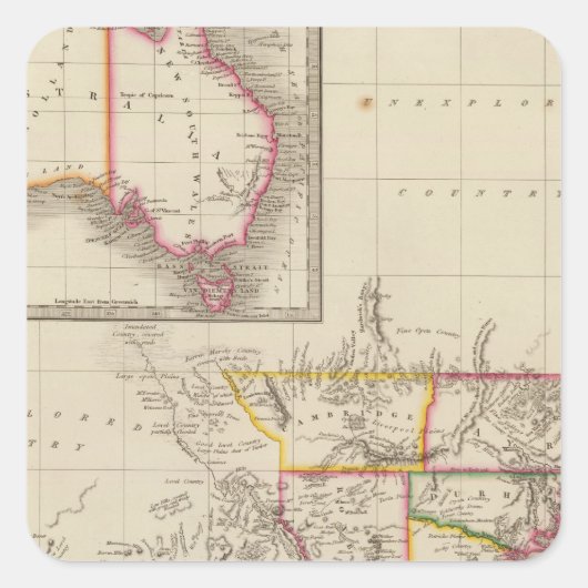 オーストラリア2 スクエアシール (正面)