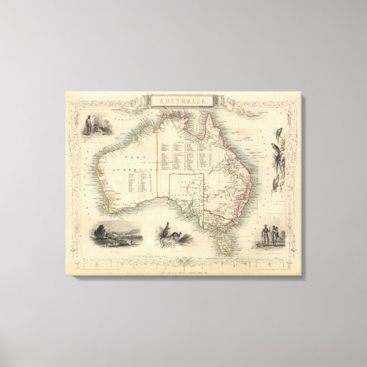 オーストラリア5 キャンバスプリント (正面)