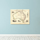 オーストラリア5 キャンバスプリント (インサイチュ (ウッドフロア))