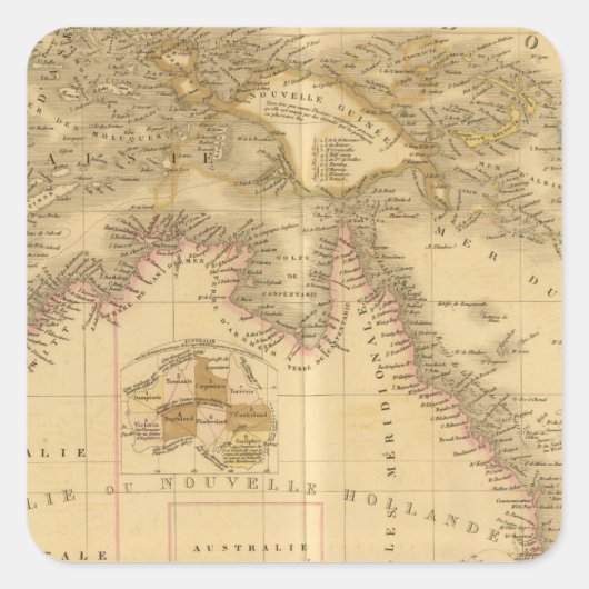 オーストラリア8 スクエアシール (正面)