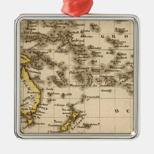 オーストラリア9 メタルオーナメント (正面)