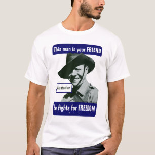 オーストラリア -- この人はあなたの友人です Tシャツ