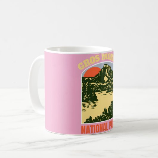 オーストラリア�のグロスモーヌ精神 コーヒーマグカップ (正面左)