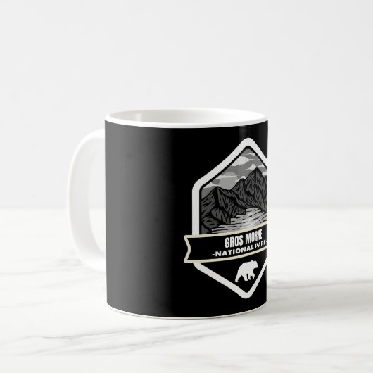 オーストラリア�のグロスモーヌ精神 コーヒーマグカップ (正面左)