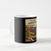 オーストラリア�の果てしない地平線Kosciuszko コーヒーマグカップ (正面左)