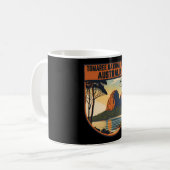 オーストラリア�の果てしなく続く地平線 コーヒーマグカップ (正面左)