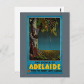 オーストラリア・アデレードがヴィンテージ旅行ポスターを復元 ポストカード (正面/裏面)