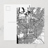 オーストラリア アデレード市地図 ポストカード (正面/裏面)