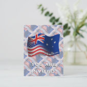 オーストラリア·アメリカン·ウェーブ旗 招待状 (スタンド正面)