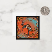 オーストラリア アート ノートカード (正面/裏面インサイチュ)