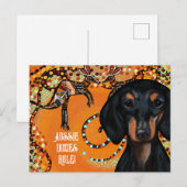 オーストラリア アート ポストカード (正面/裏面)