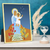 オーストラリア・イエスとマリア フォトプラーク (側面)