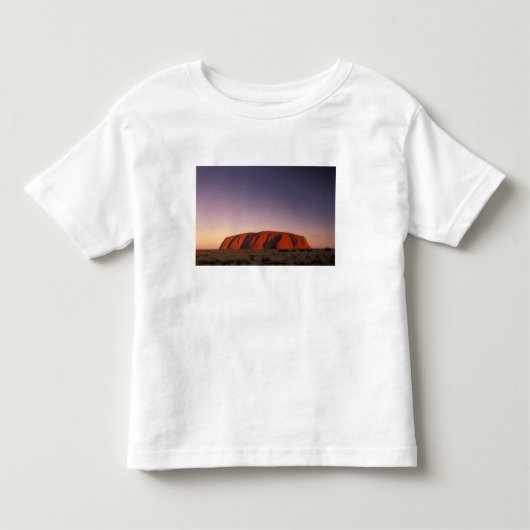 オーストラリア ウルル・カタ・ジュタ国立公園 ウルル 2 トドラーTシャツ (正面)