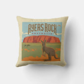 オーストラリア |エアーズロックカンガルー クッション (裏面)