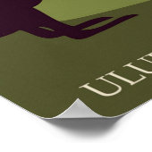 オーストラリア・エアーズ・ロック、ウルル・カタ・ジュタ・ナショナル ポスター (角)