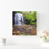 オーストラリア，エルリンジャの滝 スクエア壁時計 (ホーム)