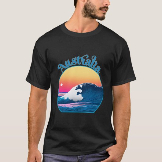 オーストラリア オーストラリア人 Tシャツ (正面)