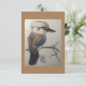 オーストラリア，オーストラリア，オーストラリア，オージーの鳥，笑う鳥 サンキューカード (スタンド正面)