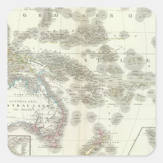 オーストラリア – オーストラリア スクエアシール (正面)