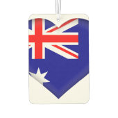オーストラリア（オーストラリア）国旗 カーエアーフレッシュナー (裏面)