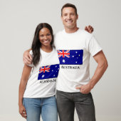 オーストラリア（オーストラリア）国旗 Tシャツ (ユニセックス)