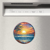 オーストラリア カスタム ビーチ ヴァケーション マグネット (インサイチュ (食洗機))