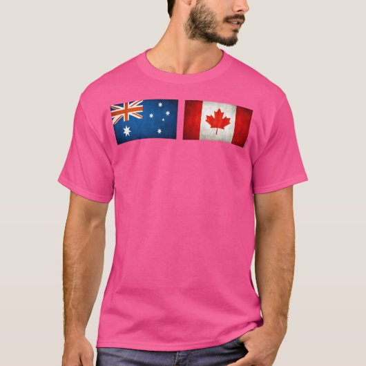 オーストラリア・カナダ友情 Tシャツ (正面)