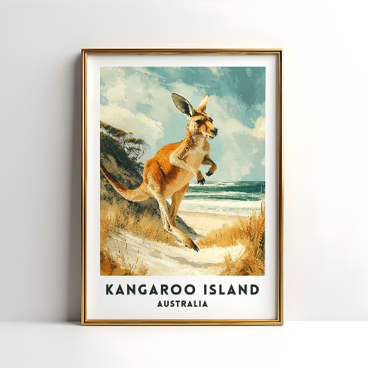 オーストラリア カンガルー島旅行ポスター ポスター