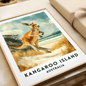 オーストラリア カンガルー島旅行ポスター ポスター