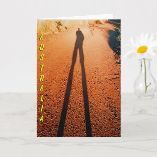 オーストラリア カード (小さな植物)