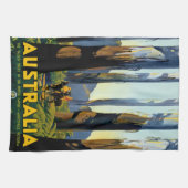 オーストラリア キッチンタオル (横)