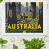 オーストラリア キッチンタオル (折り畳み)